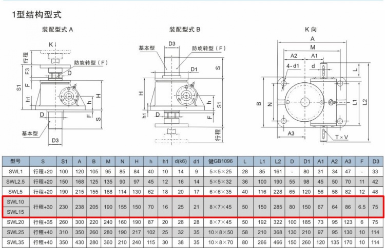 蝸輪絲桿升降機(jī)圖紙